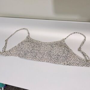 Speckled bikini top gently used from target
